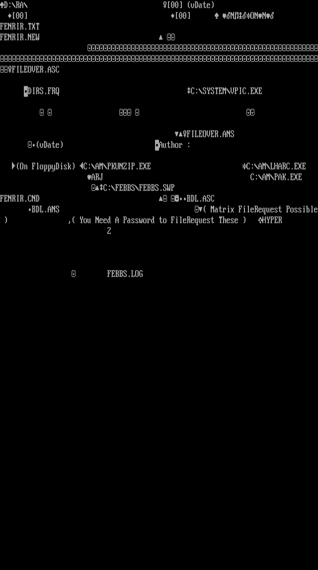 ANSI art: FEBBS.CTL