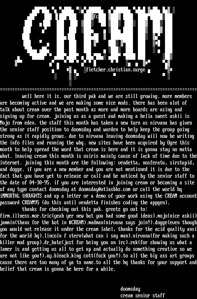 ANSI art: CRM-O595.NFO