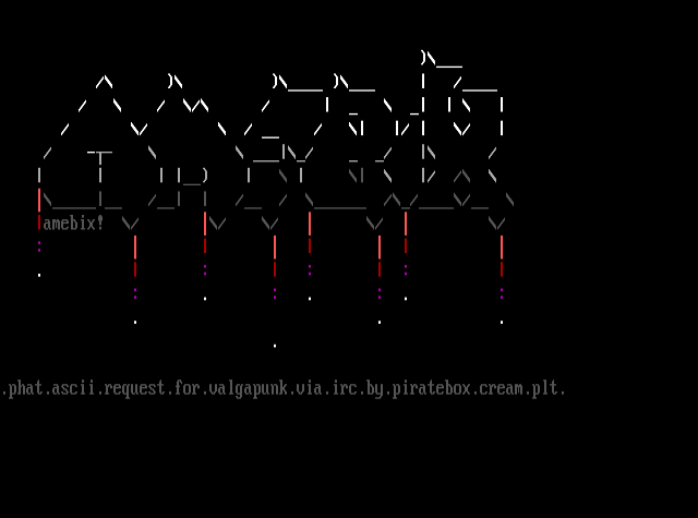 ANSI art: PB-AME.ANS