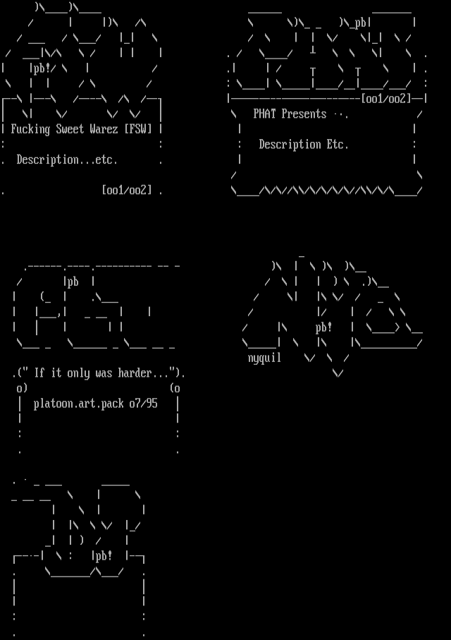 ANSI art: PB-DIZS.ANS