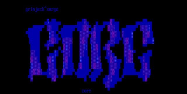ANSI art: GJ-CORE.ANS