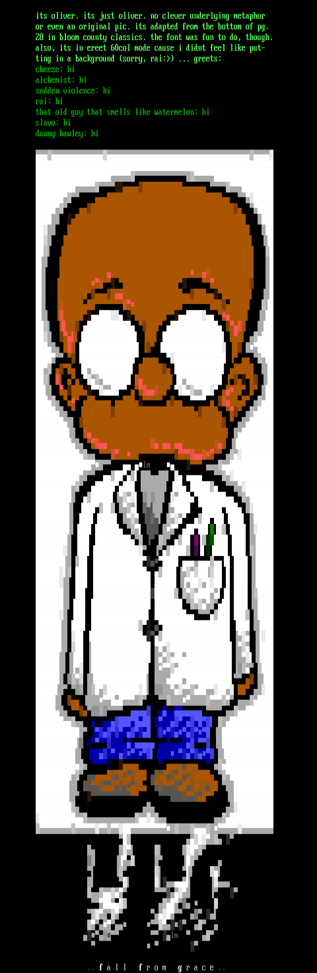 ANSI art: !!FFG!!