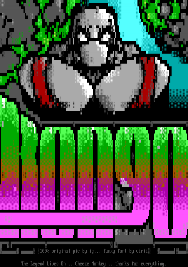 ANSI art: IG-KONGO.ANS