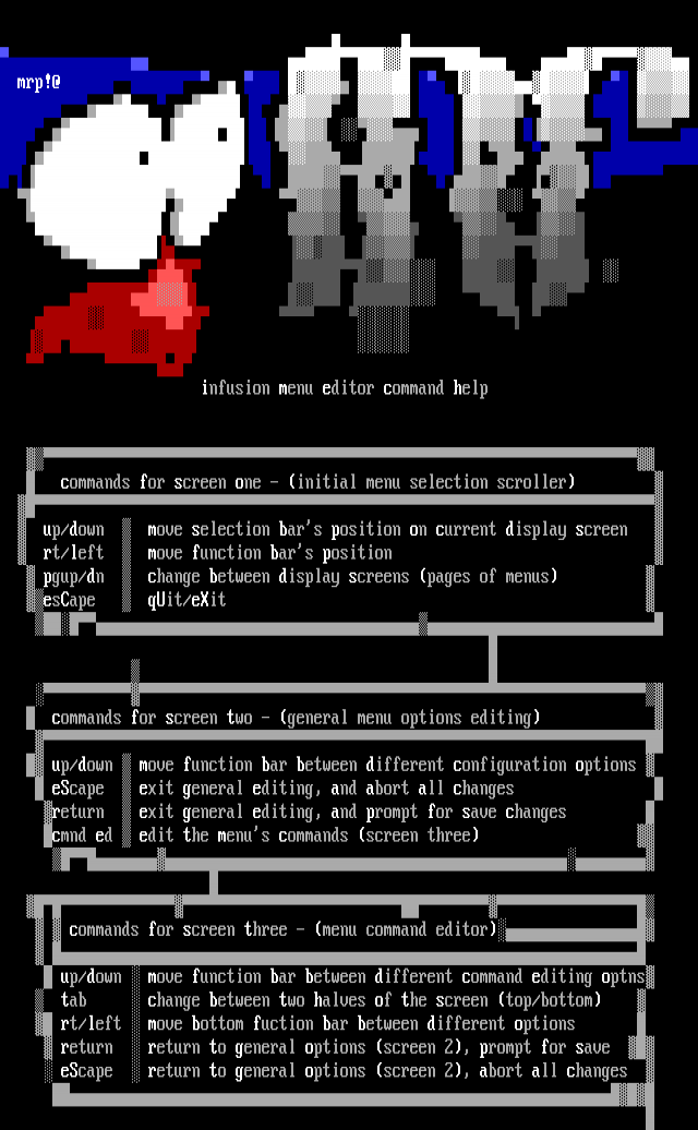 ANSI art: HELP.ANS