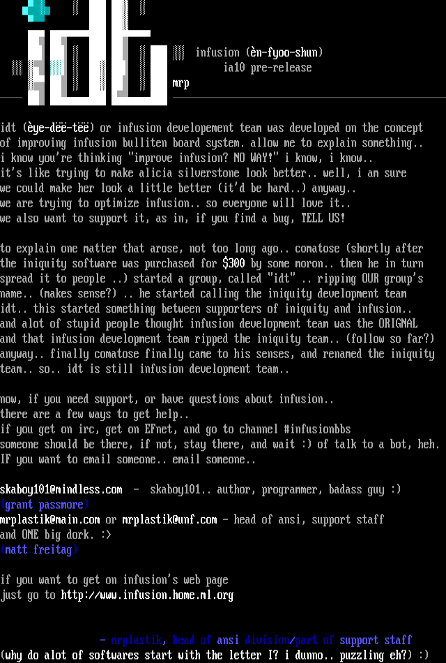 ANSI art: IDTEDIT.ANS