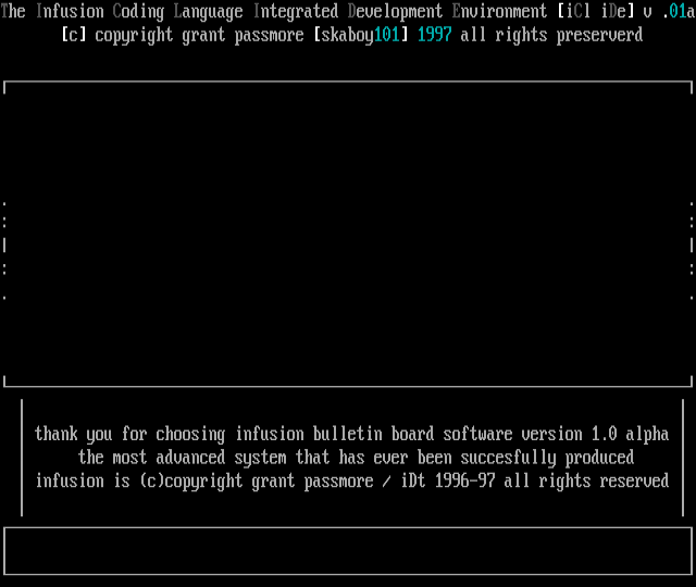 ANSI art: INITIDE.ANS