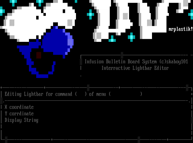 ANSI art: LITEBAR.ANS