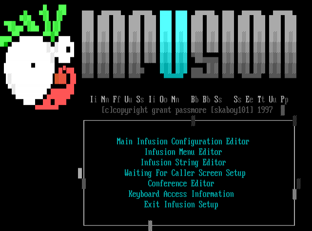 ANSI art: MAINCFG1.ANS