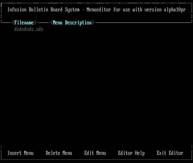 ANSI art: MENUEDIT.BAK