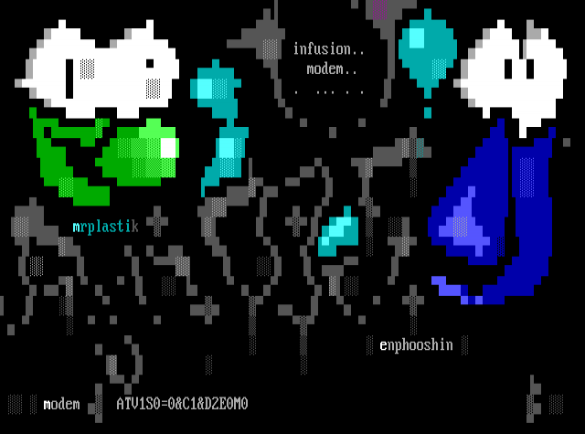 ANSI art: MODEM.ANS