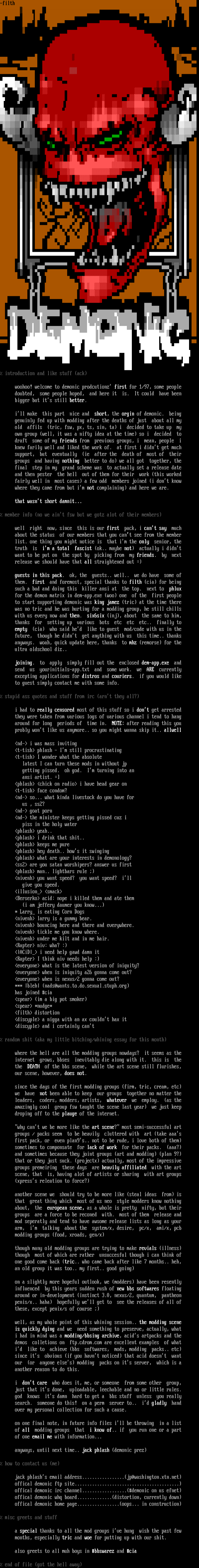 ANSI art: DEM0197.NFO