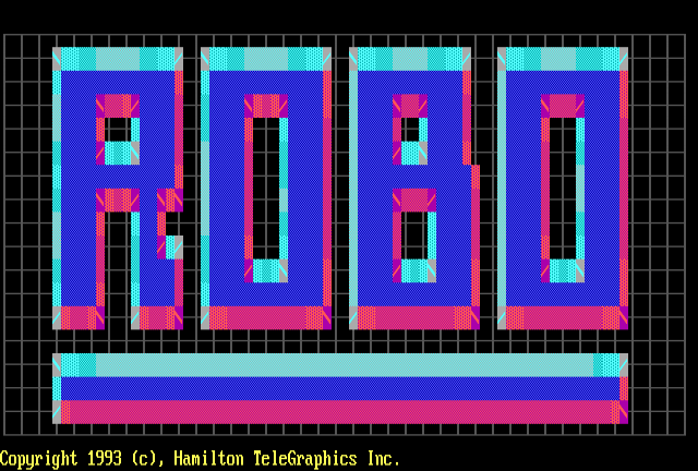 ANSI art: WELCOME.ANS