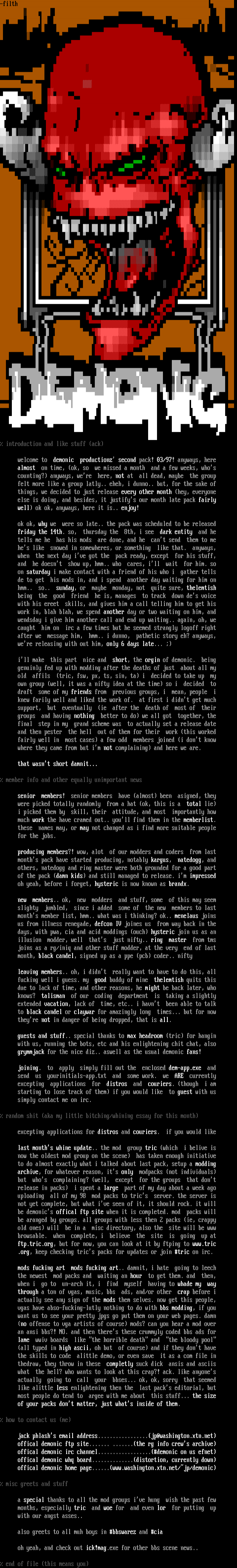 ANSI art: DEM0397.NFO