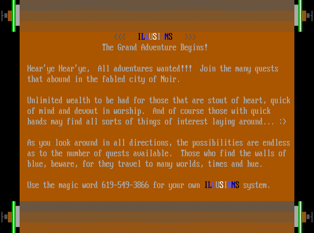 ANSI art: QUEST.TX0