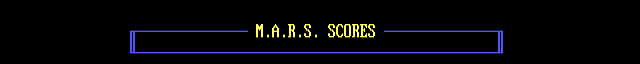 ANSI art: SCORES.TXT