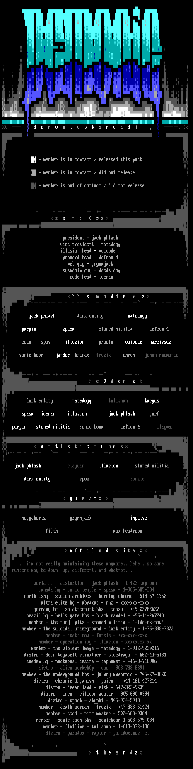 ANSI art: DEM0797.MEM