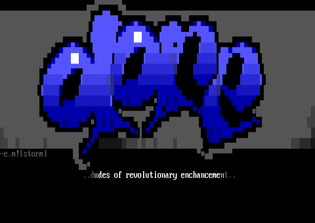 ANSI art: EM!DOR01.ANS