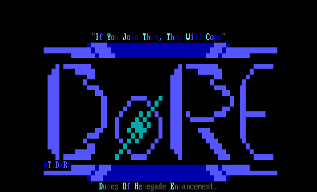 ANSI art: DT-DORE.ANS