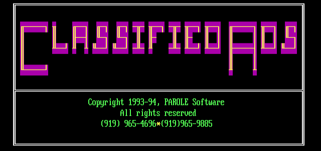 ANSI art: WELCOME.ANS