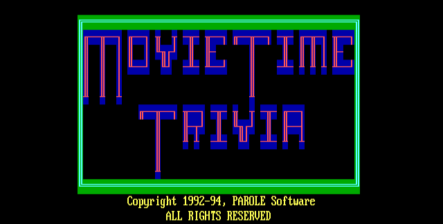 ANSI art: WELCOME.ANS