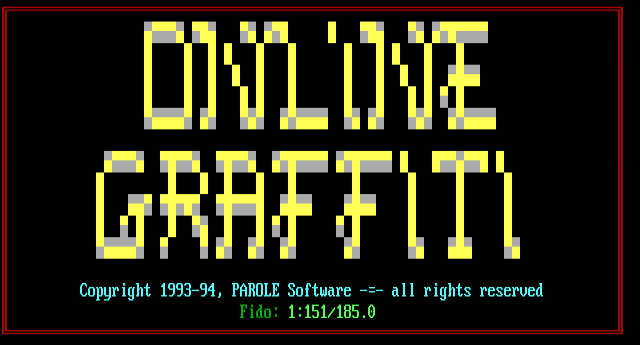 ANSI art: WELCOME.ANS