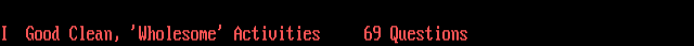 ANSI art: SEC1.ANS