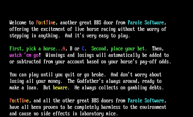 ANSI art: INSTRUCT.ANS
