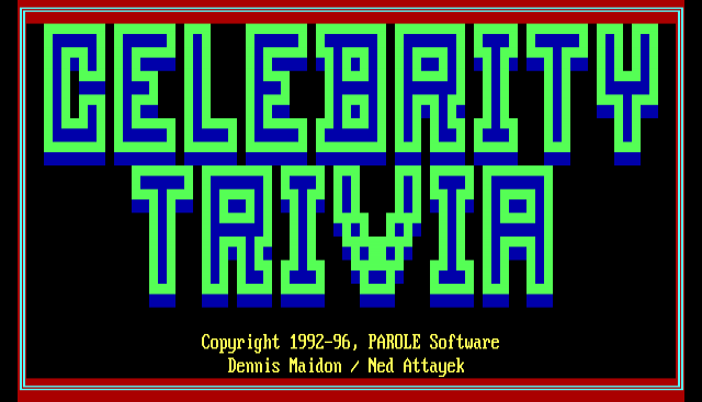 ANSI art: WELCOME.ANS