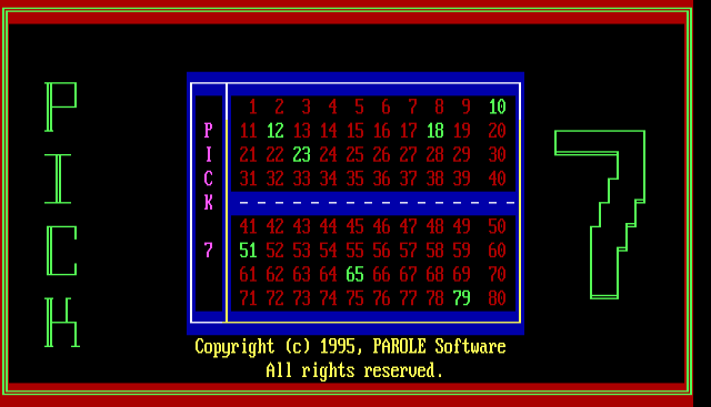ANSI art: WELCOME.ANS
