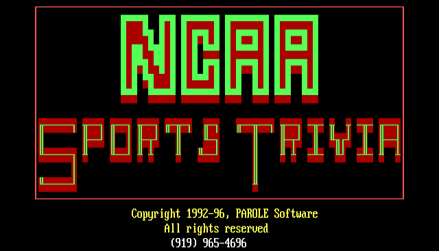 ANSI art: WELCOME.ANS