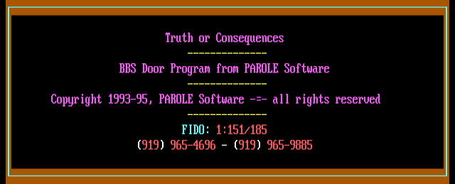 ANSI art: WELCOME.ANS