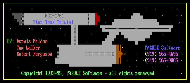 ANSI art: WELCOME.ANS