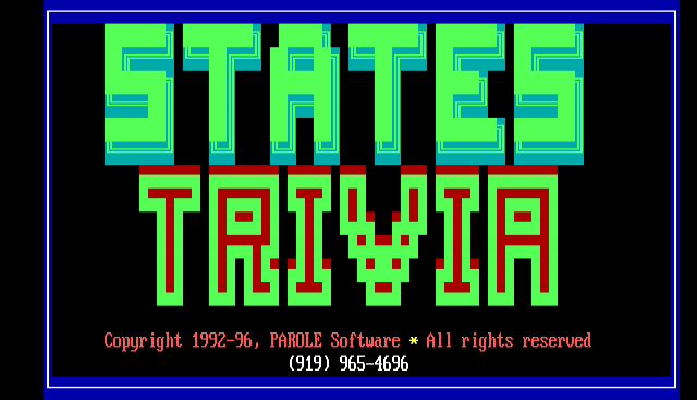 ANSI art: WELCOME.ANS