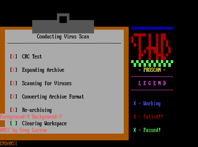 ANSI art: PAINSOFT.AN7