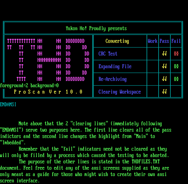 ANSI art: PAINSOFT.AN1