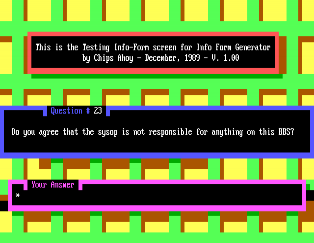 ANSI art: FINISH.ANS