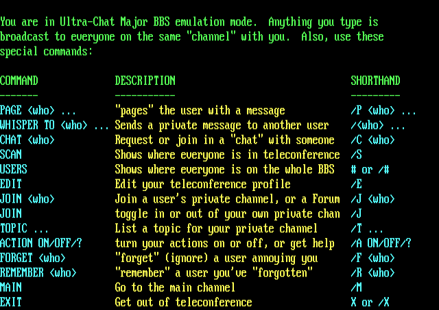 ANSI art: MBBSHELP.TXT