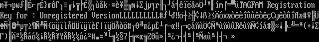 ANSI art: TAGFAM.KEY