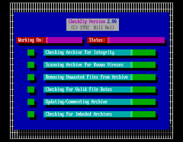 ANSI art: CZIP.ANS