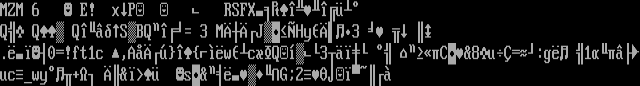 ANSI art: INSTALL.EXE