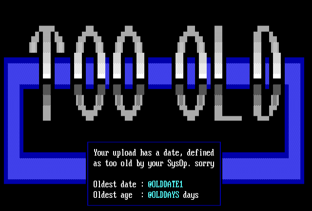 ANSI art: OLDARC.ANS