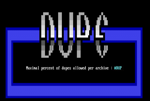 ANSI art: DUPEARC.ANS