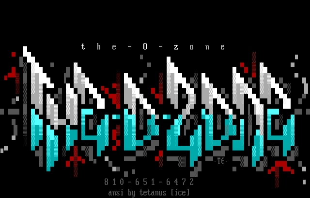 ANSI art: OZ.ANS