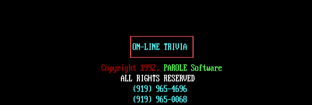 ANSI art: WELCOME.ANS