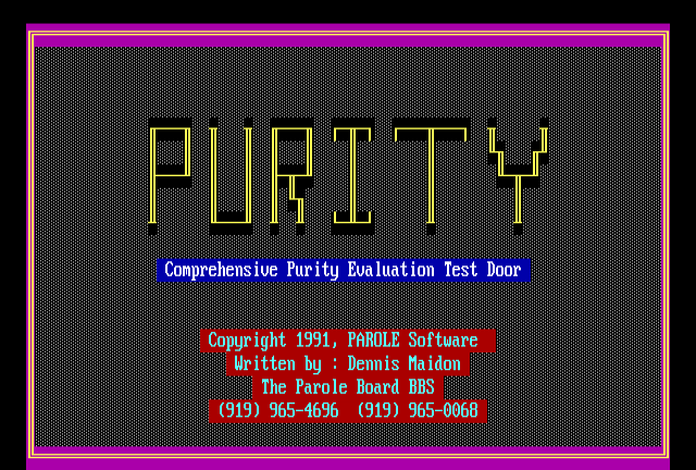 ANSI art: WELCOME.ANS