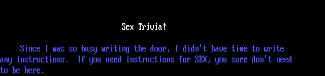 ANSI art: INSTRUCT.ANS