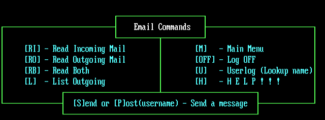 ANSI art: EMAIL80X.MNU